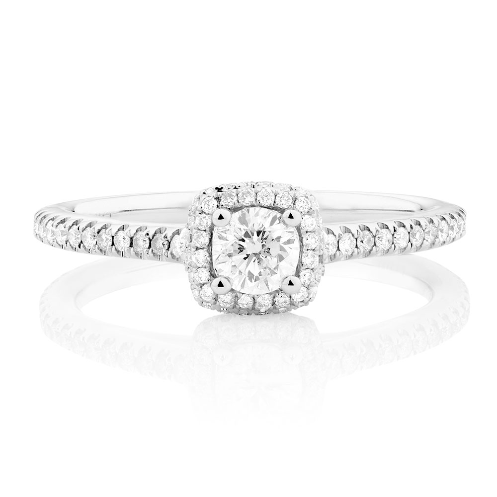 Sir Michael Hill Designer GrandAllegro Engagement Ring with 3/4 Carat
