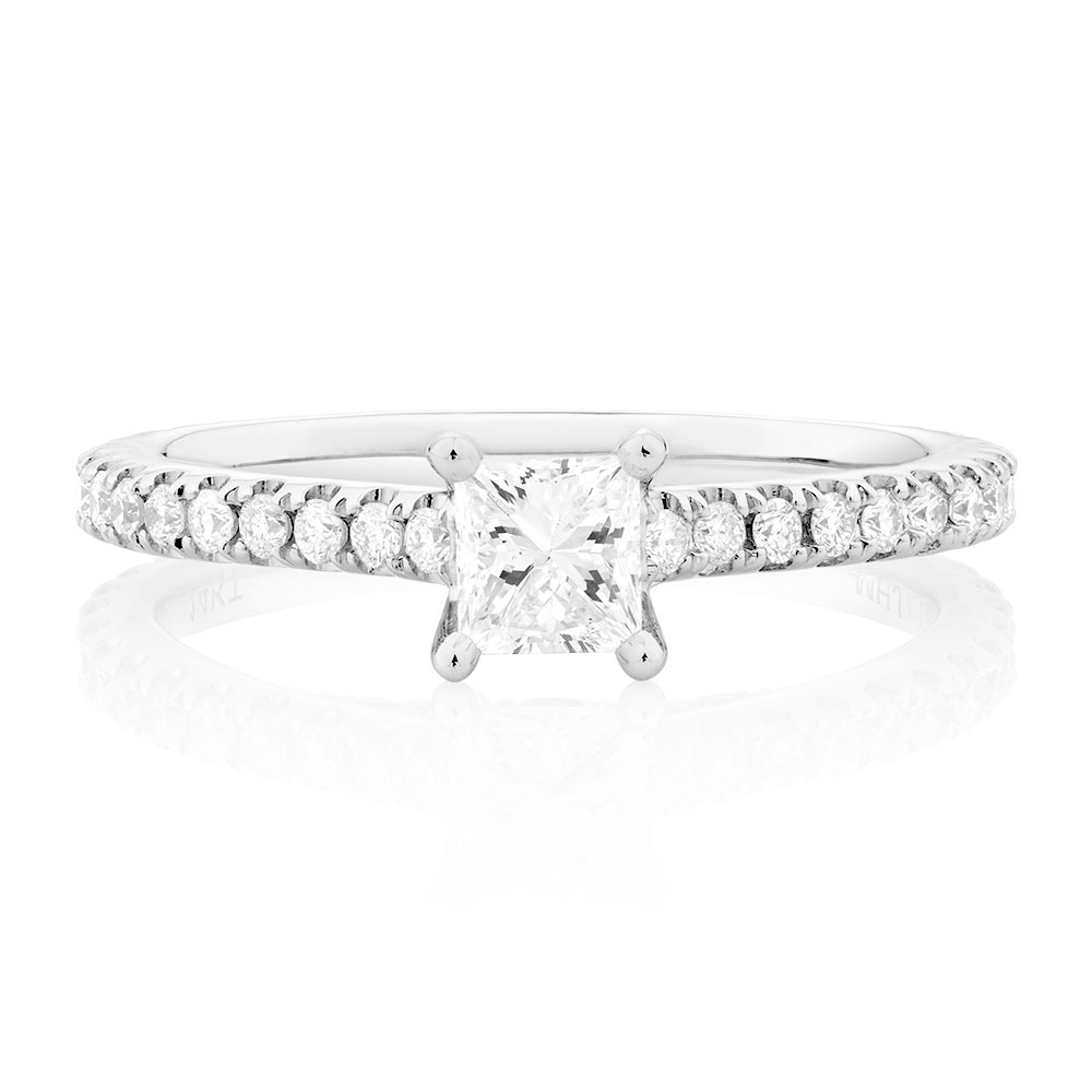 Sir Michael Hill Designer GrandAria Engagement Ring with 1 Carat TW of