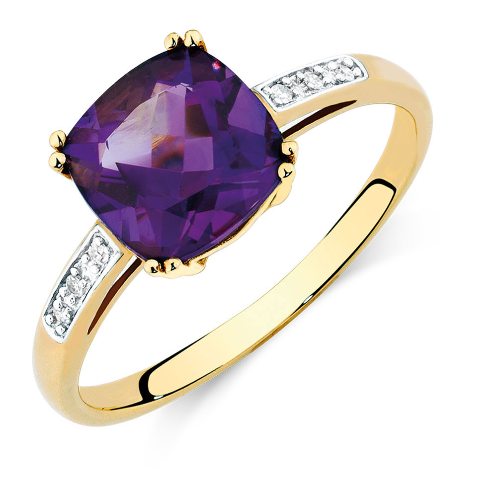 amethyst ring michael hill