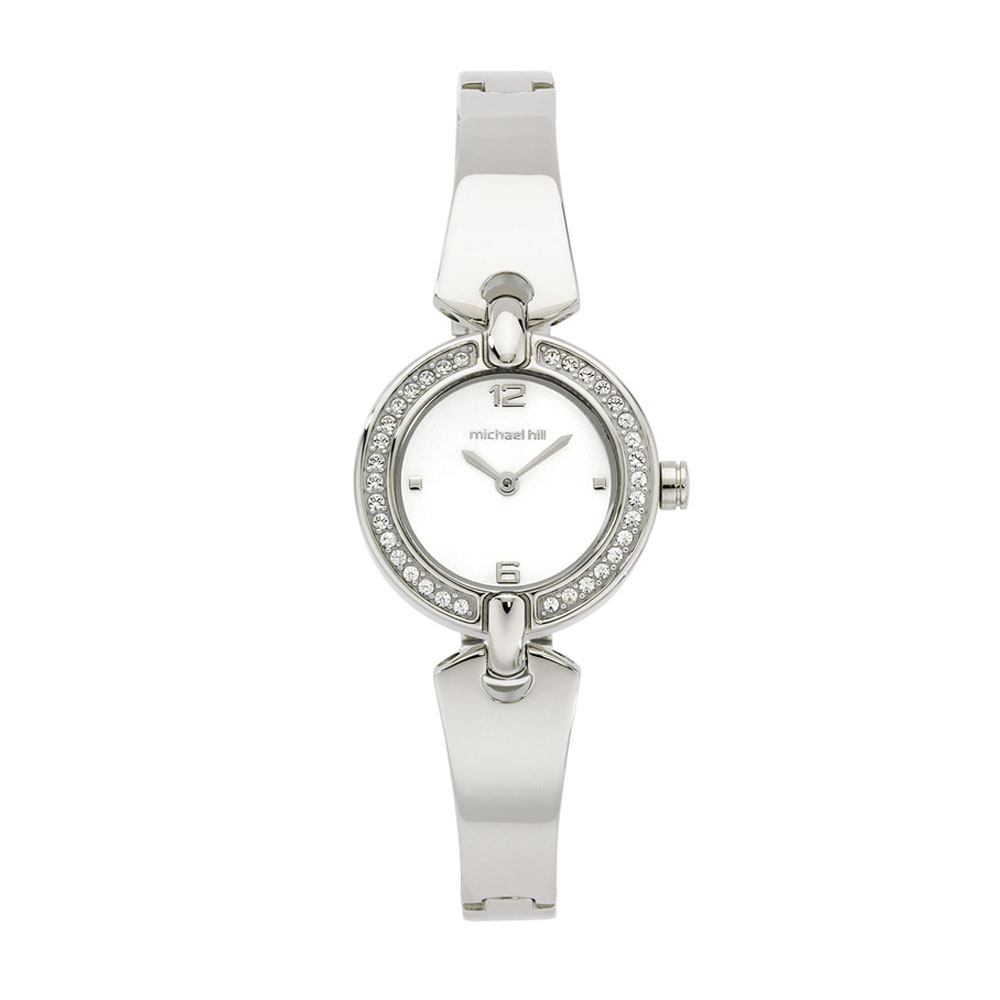 Ladies Watch with Crystals in Stainless Steel