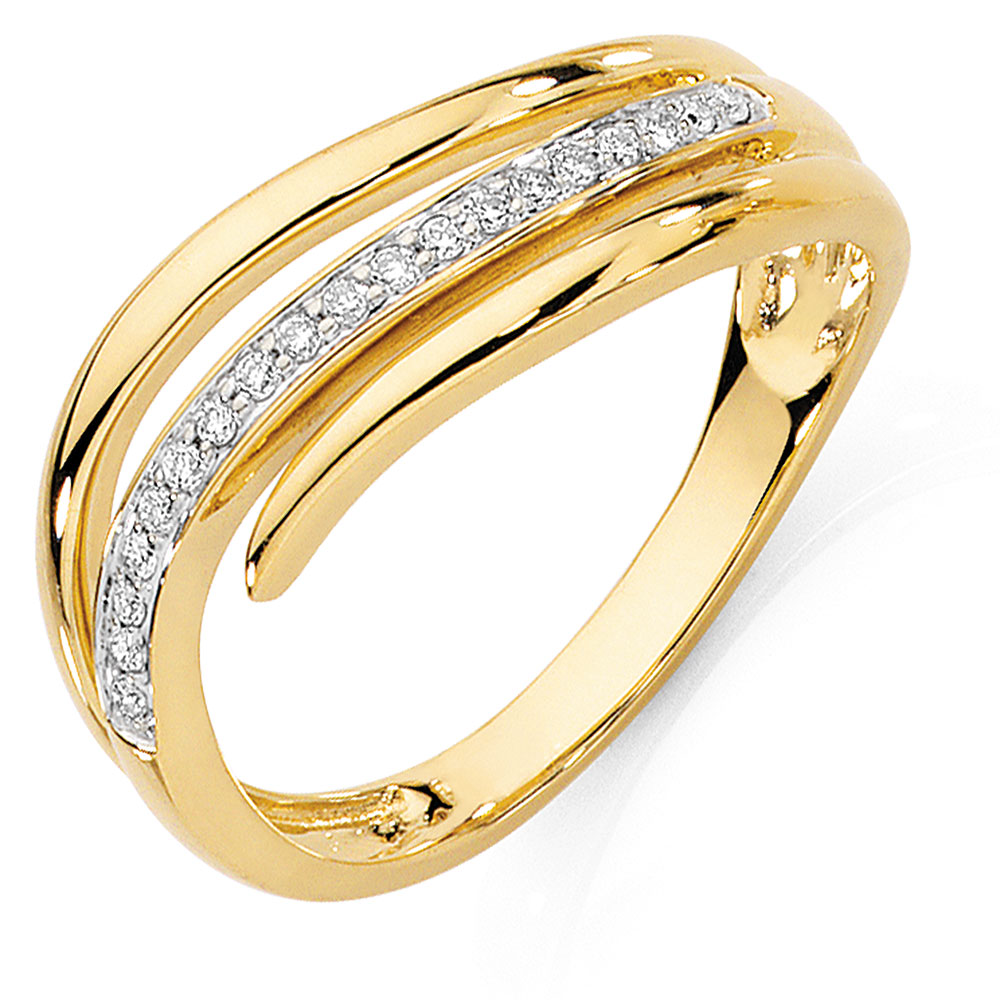 Stackable Rings For Women 1/3 Carat 10K White Gold Aquamarine